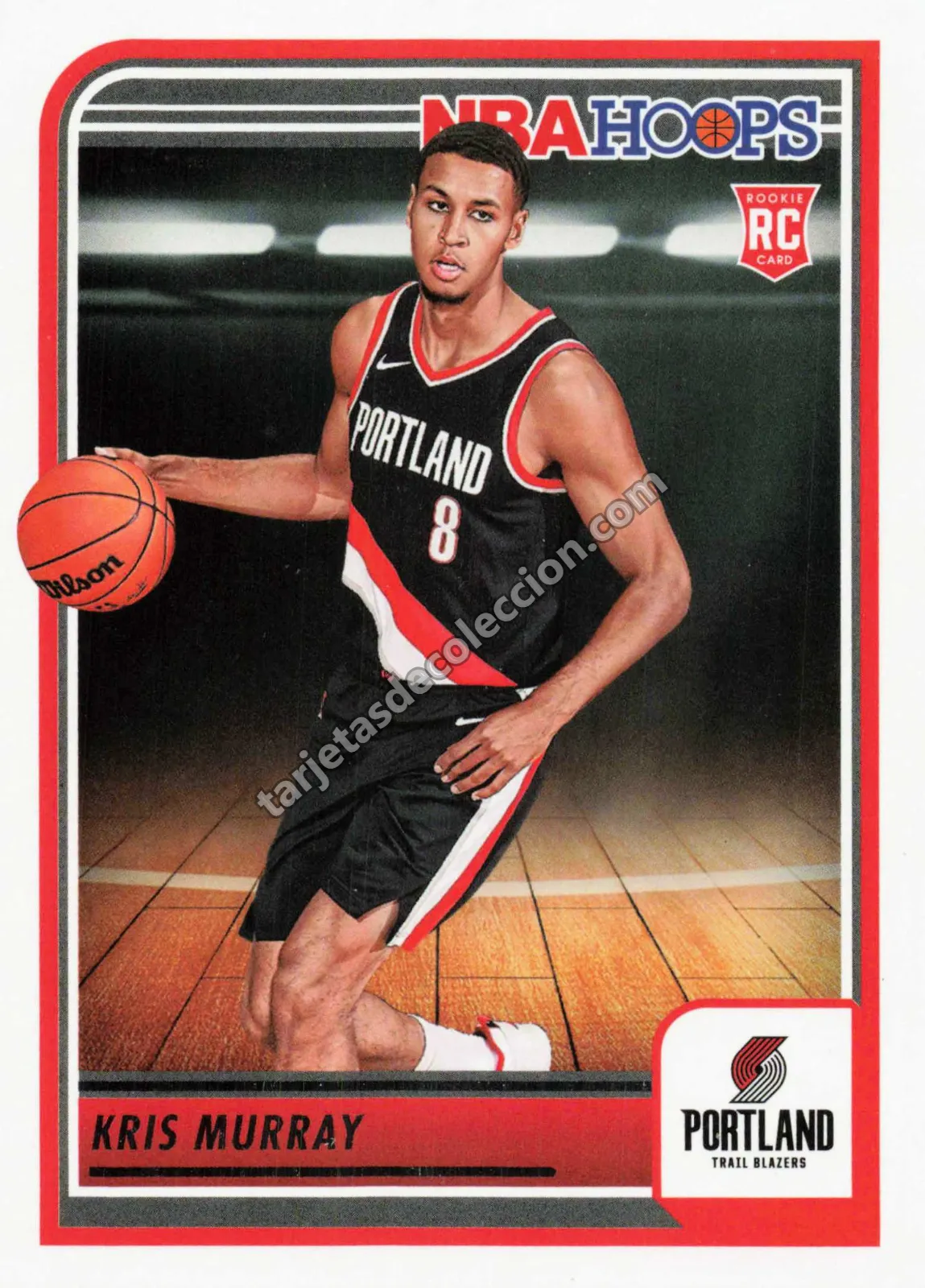 2023-24 Panini Hoops Kris Murray #262 (Portland Trail Blazers)
