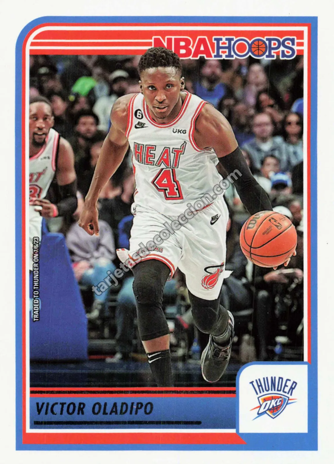 2023-24 Panini Hoops Victor Oladipo #98 (Miami Heat / Oklahoma City Thunder)