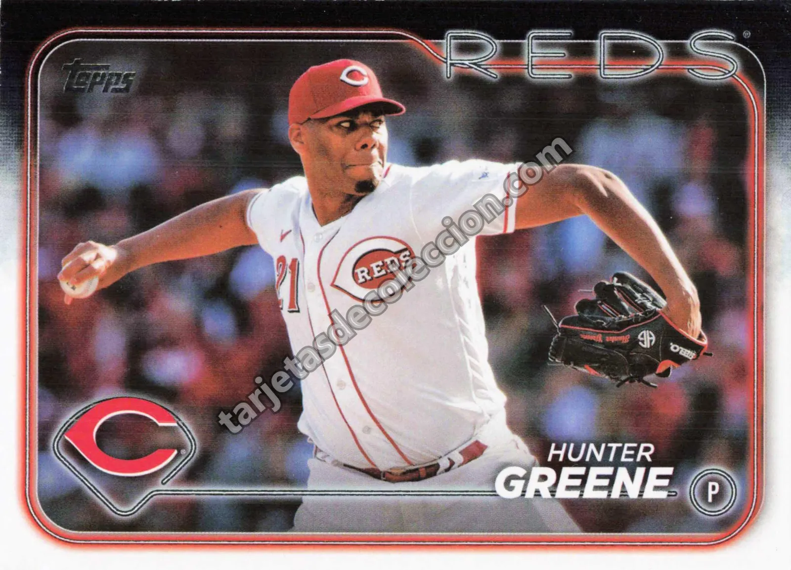 2024 Topps Hunter Greene #119 (Cincinnati Reds)