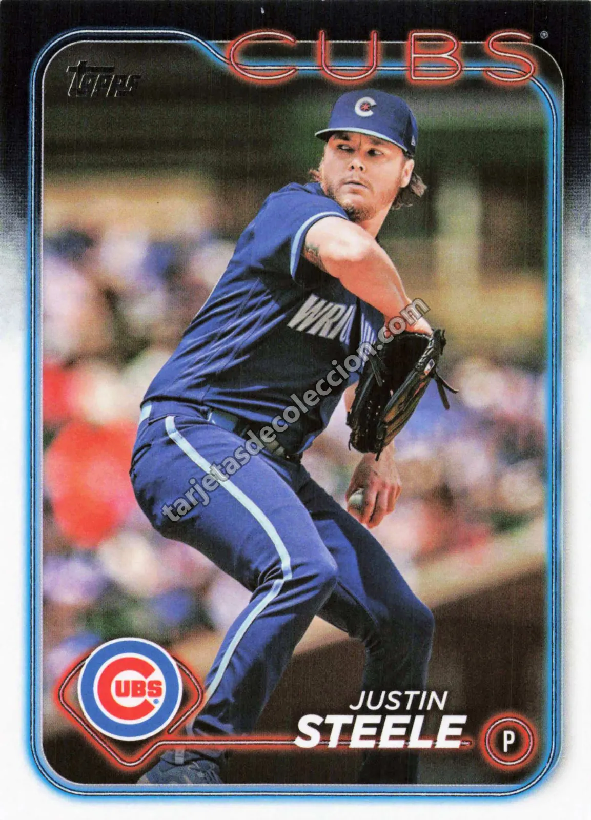 2024 Topps Series One Justin Steele #318 (Chicago Cubs)