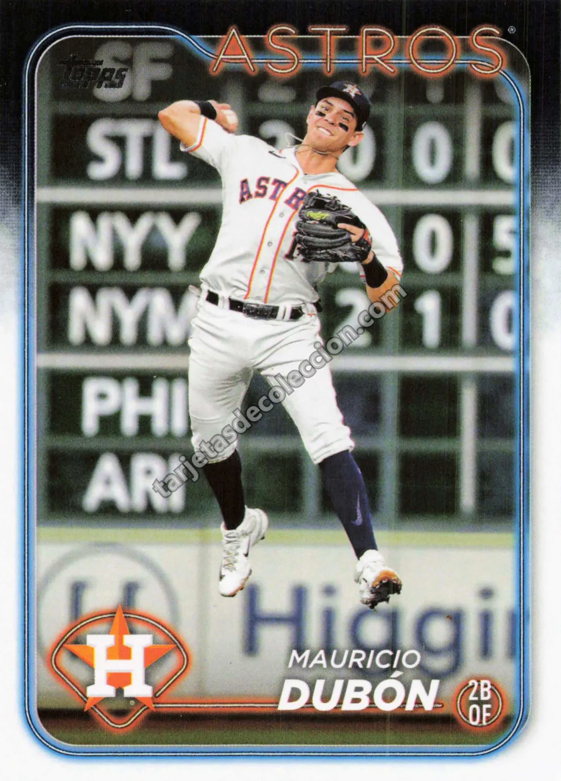 2024 Topps Series One Mauricio Dubón #326 (Houston Astros)