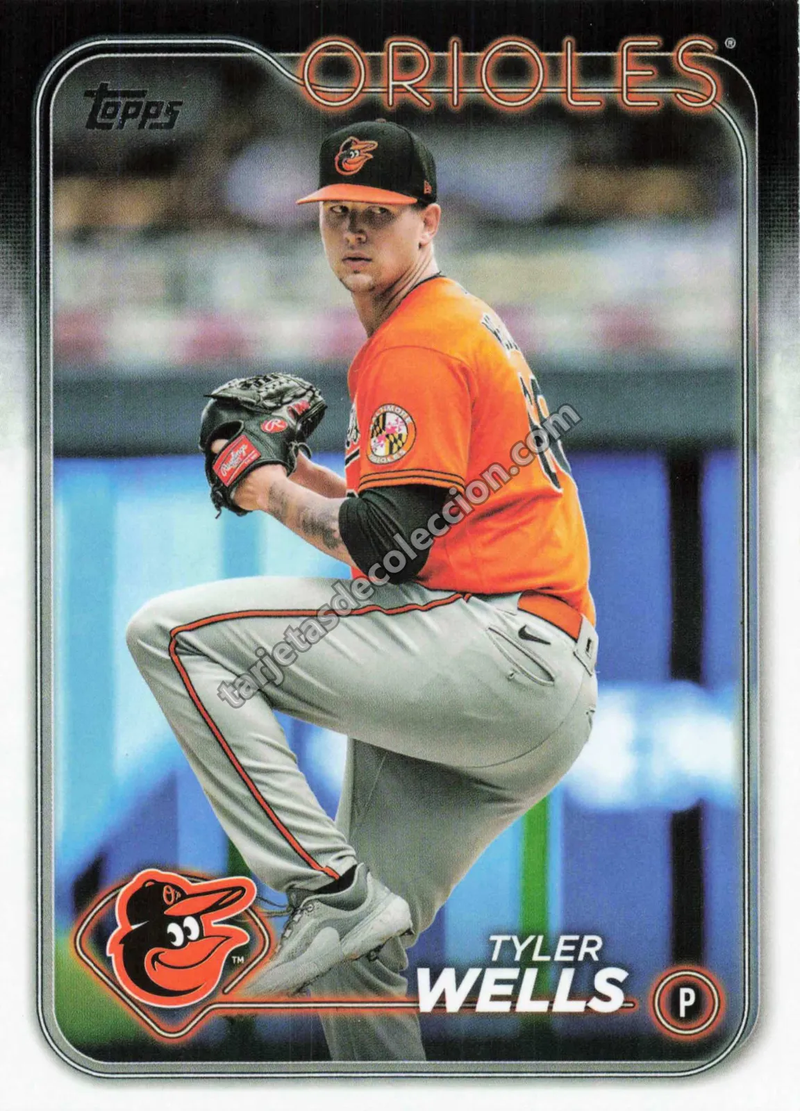 2024 Topps Series One Tyler Wells #251 (Baltimore Orioles)