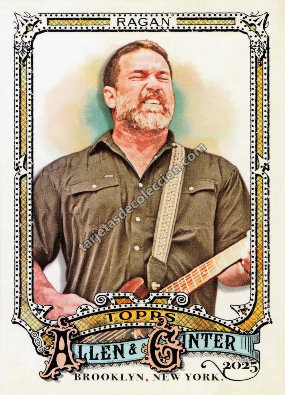 2025 Topps Allen & Ginter Chuck Ragan #279 (Musician)