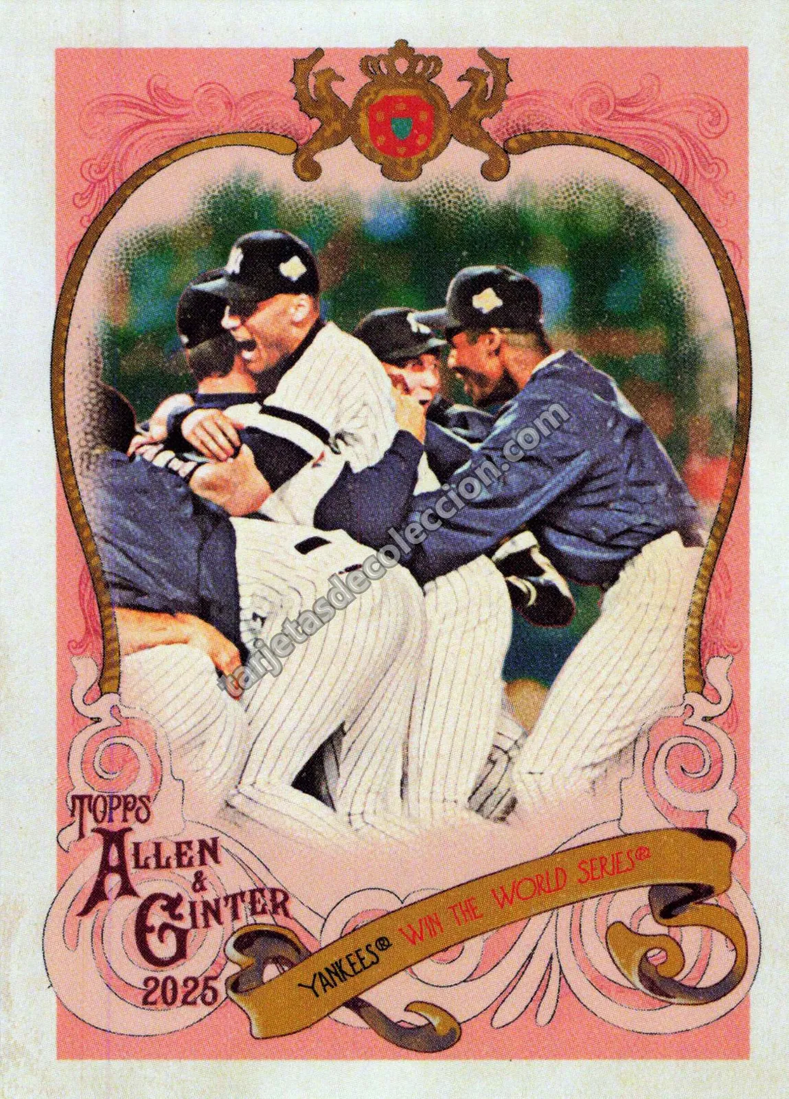 2025 Topps Allen & Ginter Derek Jeter Win The World Series #SV-12 (New York Yankees)