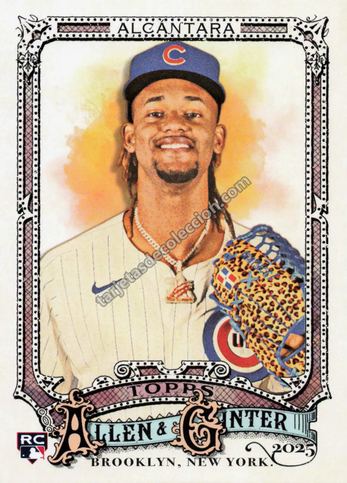 2025 Topps Allen & Ginter Kevin Alcantara Rookie Card #83 (Chicago Cubs)
