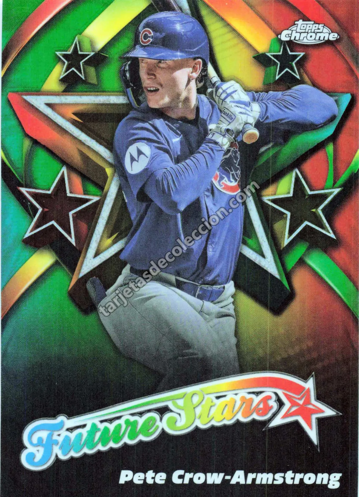 2025 Topps Chrome Future Stars Pete Crow-Armstrong FS-8 (Chicago Cubs)