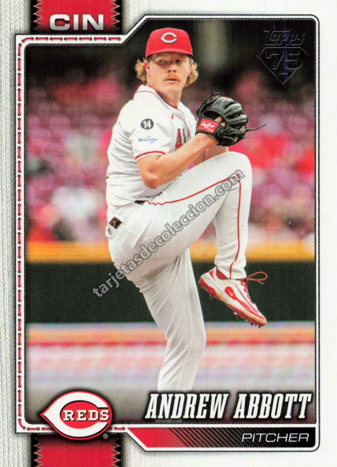 2026 Topps Series One Andrew Abbott #218 (Cincinnati Reds)