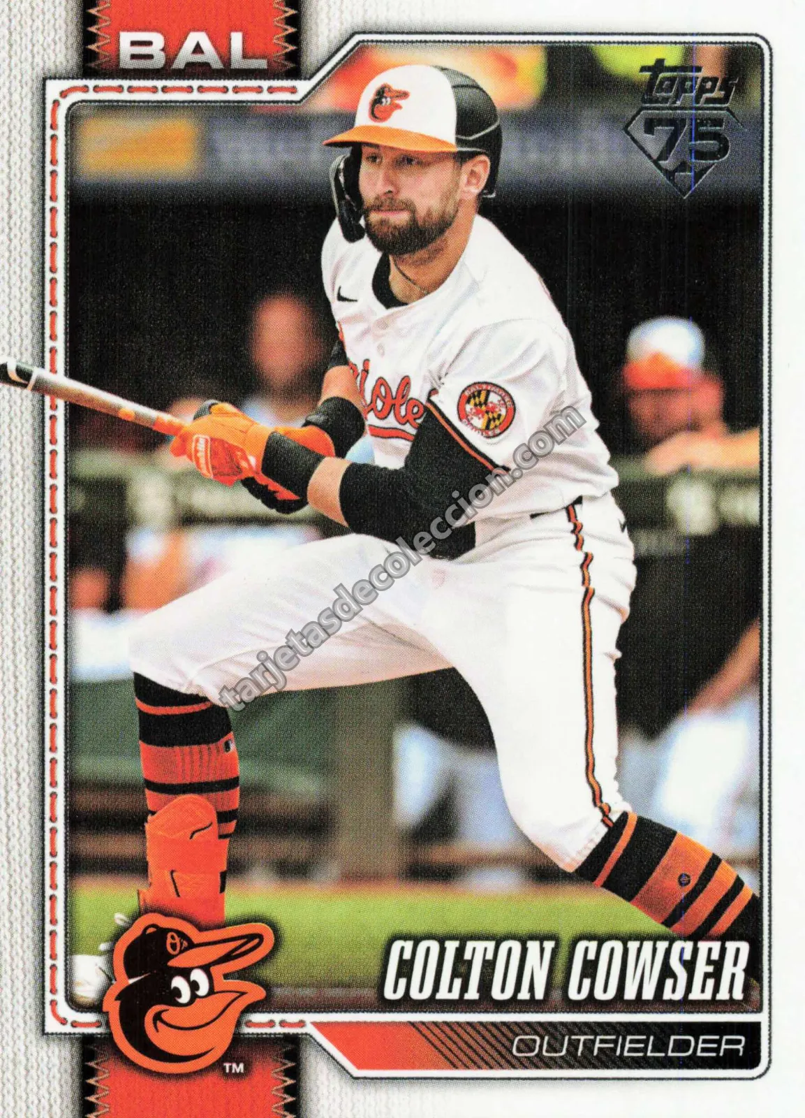 2026 Topps Series One Colton Cowser #166 (Baltimore Orioles)