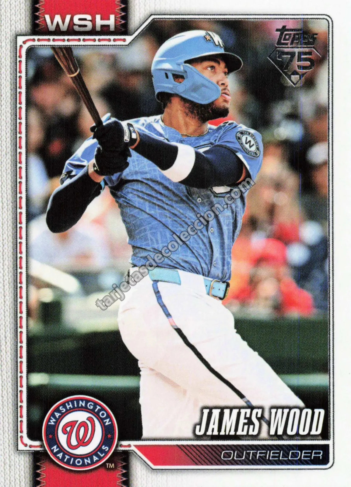 2026 Topps Series One James Wood #349 (Washington Nationals)