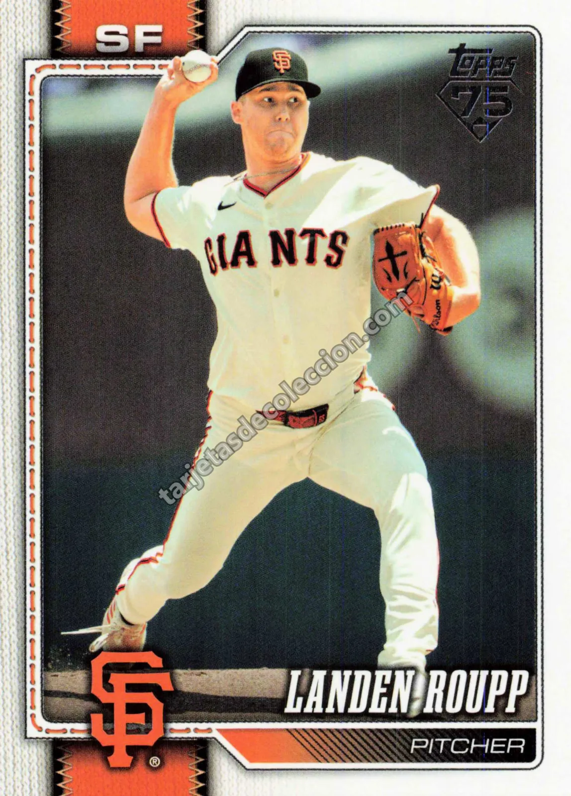 2026 Topps Series One Landen Roupp #29 (San Francisco Giants)