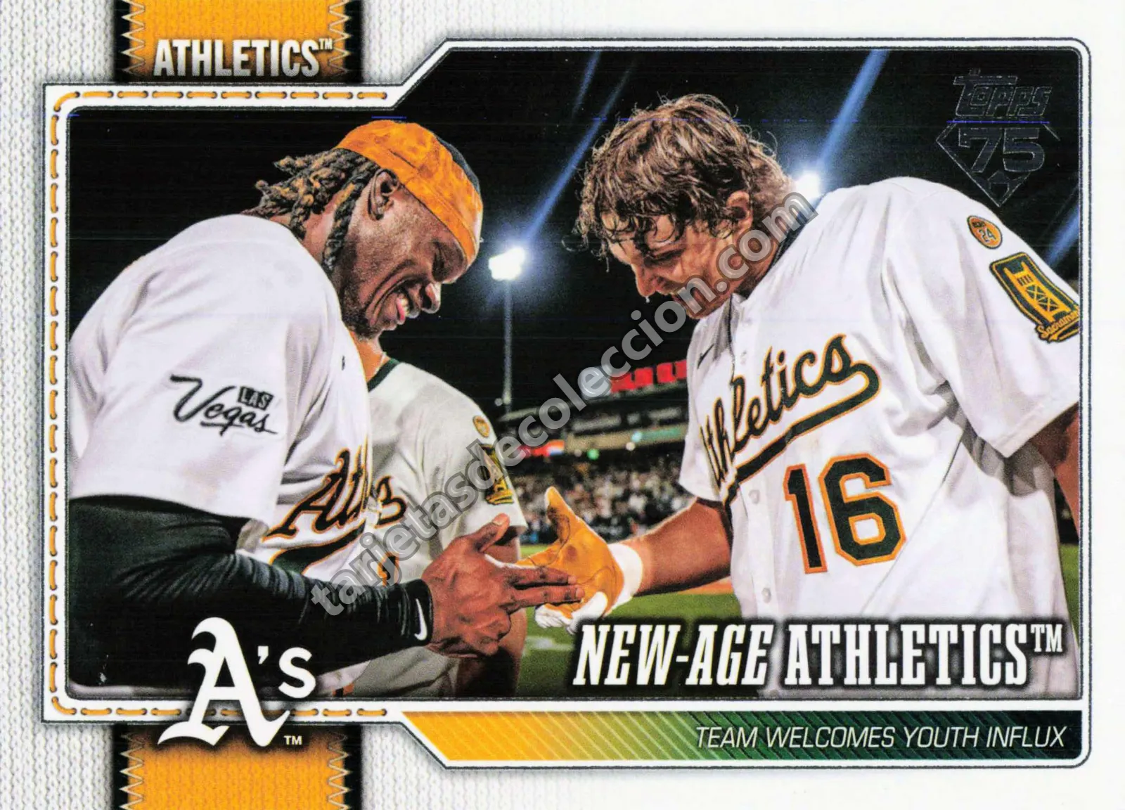 2026 Topps Series One New-Age Athletics Athletics #122 (Nick Kurtz / Lawrence Butler)