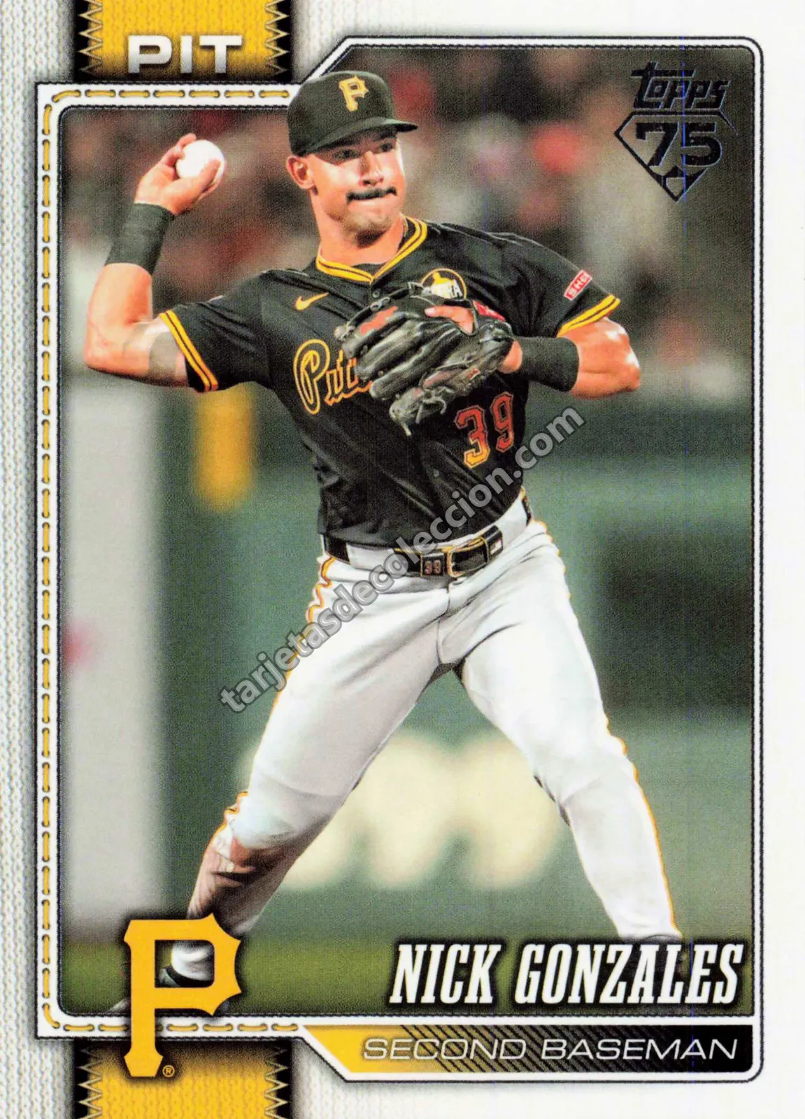 2026 Topps Series One Nick Gonzales #119 (Pittsburgh Pirates)